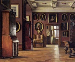 Interior Fra Frederiksborgmuset by Karl Jensen