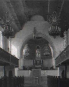 Interior Fra Tastrup Ny Kirke by Karl Jensen
