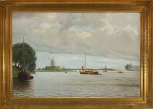 Ved Havnen I Dordrecht
