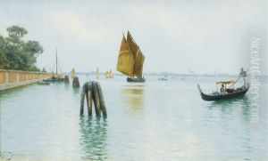 Venice by Louis Isak Napoleon Jensen