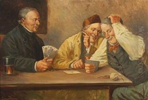Card Players by Simony Jensen