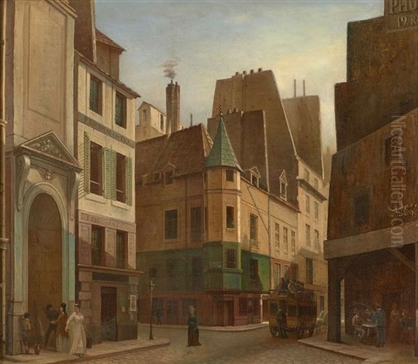Vue De La Rue Larrey, Paris - view 1