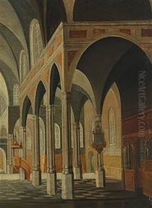 Interior From A Church by Morten Jepsen