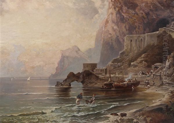 Capri, Marina Con Pescatori - view 1