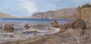 An Der Kuste Von Sorrent by Harald Jerichau