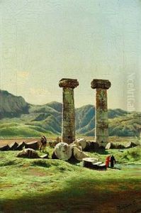 View Of The Lydian Plain Near Sardis, Asia Minor (turkey)