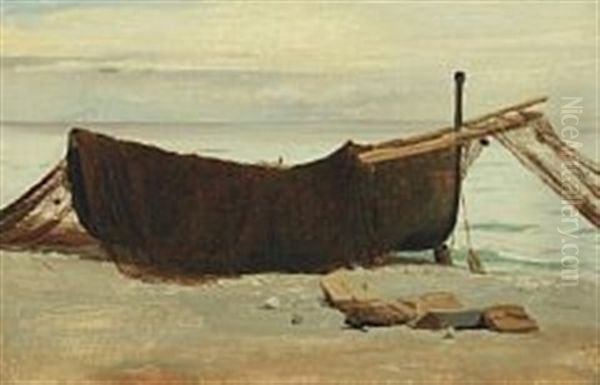 Fishing Boat On The Beach - view 1