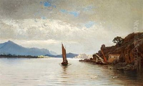 Evening Atmosphere (in The Bosporus?) - view 1