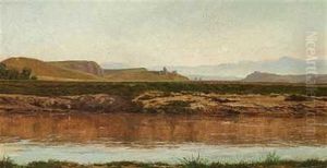 Italiensk Landskab by Harald Jerichau
