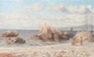 View Of The Italian Coast by Harald Jerichau