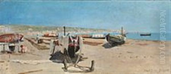 View From The Shore Of Porto D'anzio, Italy - view 1