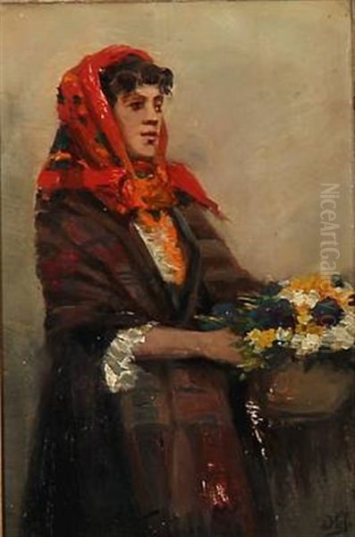 Italian Flower Seller - view 1