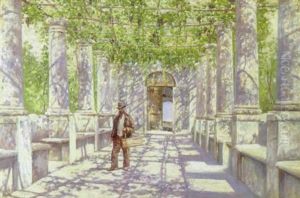 Pergola, Capri by Holger Hvitfeldt Jerichau