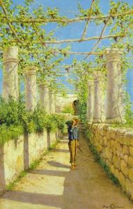 Partie Aus Capri by Holger Hvitfeldt Jerichau
