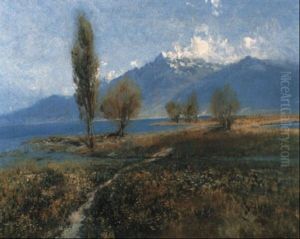 Am Lago Trasimeno by Holger Hvitfeldt Jerichau