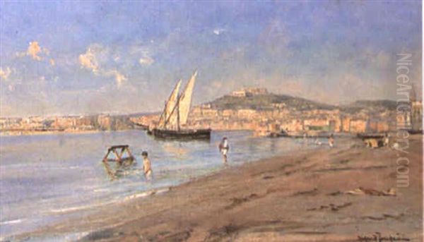 The Bay Of Naples With San Martino In The Distance - view 1
