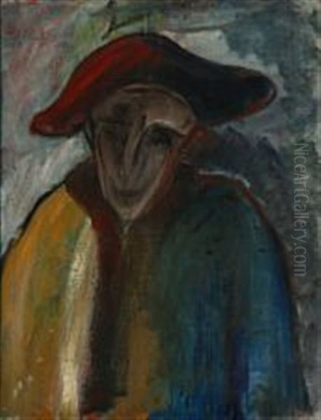 Man With Beret - view 1