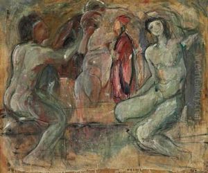 Opstandelsen. Hyldest Til Renaessancen. Opus Iv. Symboler (the Resurrection. Tribute To The Renaissance. Opus Iv. Symbols) by Jens Adolf Emil Jerichau
