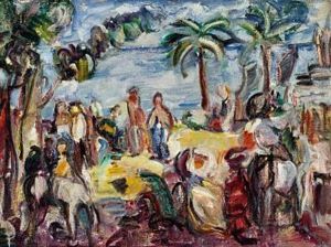 Landscape With Figures, Southern France Landscape With Figures, Southern France