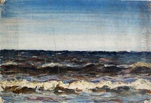 Coastal Scenery, Fyns Hoved by Jens Adolf Emil Jerichau