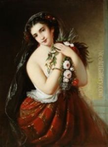Flora by Elisabeth Anna Maria Jerichau-Baumann