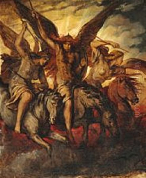 Three Valkyries - view 1