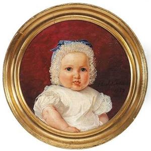 Portraet Af Den Naesten Etarige Comtesse Agnes Henriette Hermine Emma Lerche