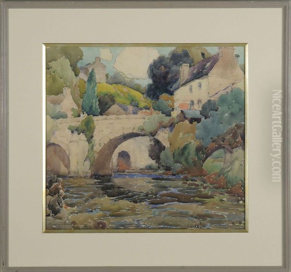 River View With Distant Bridge And Houses - view 1