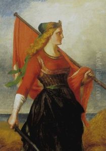 Danmark by Elisabeth Anna Maria Jerichau-Baumann