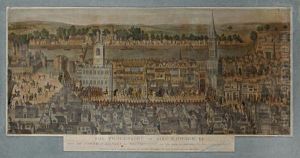 The Procession Of King Edward Vi From The Tower Of London To Westminster by James Basire
