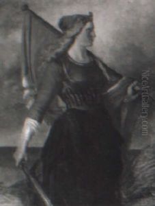 Danmark by Elisabeth Anna Maria Jerichau-Baumann