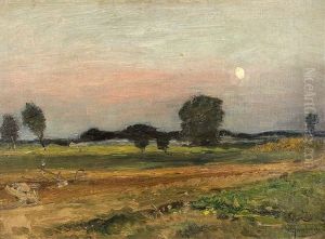 Mondscheinlandschaft by Olof August Andreas Jernberg