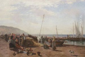 Samling Pa Stranden