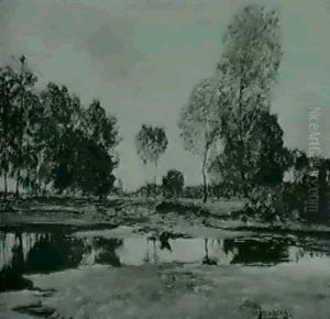 Landschaft by Olof August Andreas Jernberg