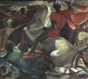 En Kampscene Fra Illiaden by Poul Jerndorff
