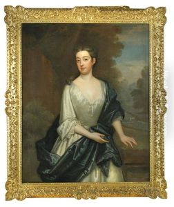 Portrait Of Catherine, Lady Walpole (1682-1737) by Charles Jervas