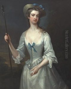 Portrait Of Lady Mary Wortley Montagu (1689-1762) by Charles Jervas