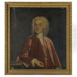 Portrait Of A Gentleman, Possibly Sir William Courtenay, 2nd Bt. (1675-1735)