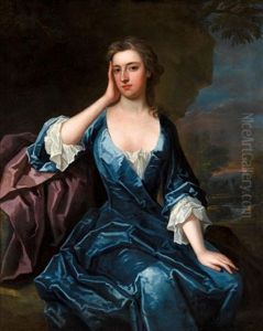 Portrait Of Frances Digby, Viscountess Scudamore Portrait Of Frances Digby, Viscountess Scudamore