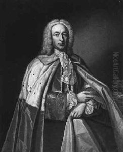 Portrait Of Grey, 5th Lord Maynard, In Peer's Robes