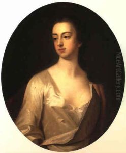 Portrait Of Lady Mary Wortley Montagu by Charles Jervas