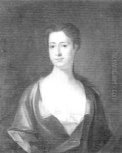 Portrait Of A Mrs. Sarah Newdegate Portrait Of A Mrs. Sarah Newdegate