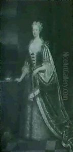 Portrait Of Queen Caroline, Wife Of George Ii Portrait Of Queen Caroline, Wife Of George Ii