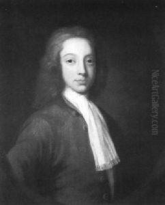 Portrait Of A Young Gentleman, Half Length In A Blue Coat Portrait Of A Young Gentleman, Half Length In A Blue Coat