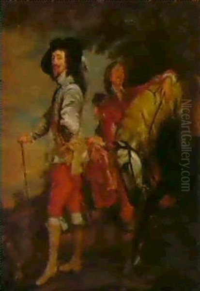 Portrait Of Charles I And His Page, Lord Hamilton - view 1