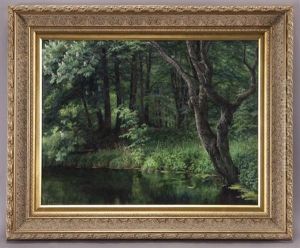 Untitled (view From The Garden At The Endrupholm Estate Jutland) by Henrik Gamst Jespersen