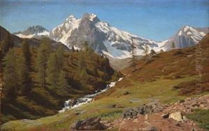 Alp Landscape by Henrik Gamst Jespersen