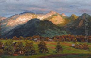 Alps In Evening Light Alps In Evening Light