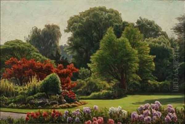 Summer Day In A Park - view 1