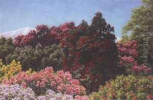 Garden Scene by Henrik Gamst Jespersen